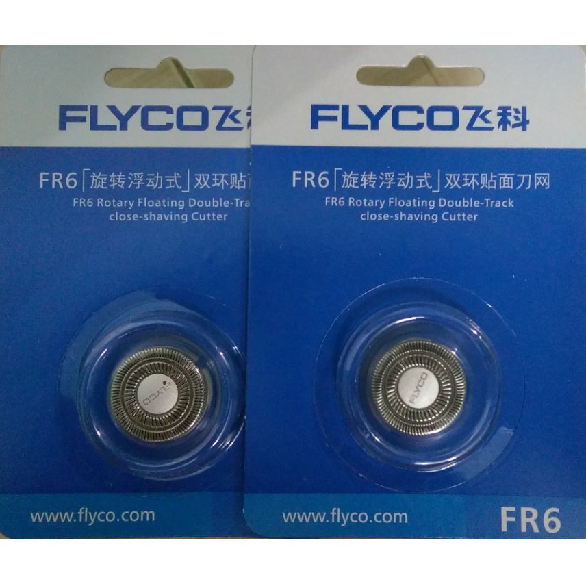 Freeship Bộ 2 lưỡi dao Flyco FR6 dùng cho FS871 FS330 FS873 FS872 FS875