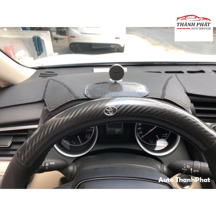 Thảm Taplo Da Carbon Toyota Camry 2019 2020 2021 2022 2023