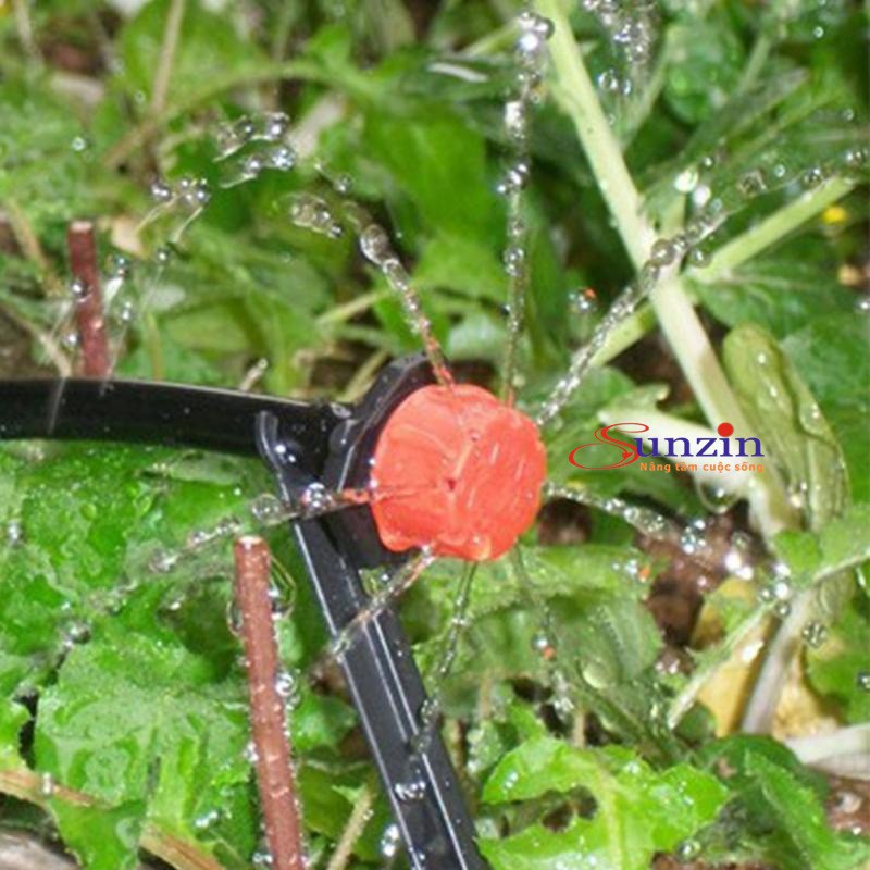 Bộ kit tưới cây, tưới rau 20 đầu phun, độ dài dây 10 mét
