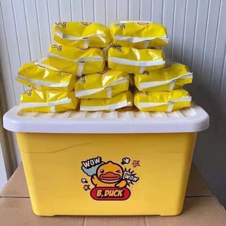 10 gói khăn ướt vịt vàng tặng kèm thùng