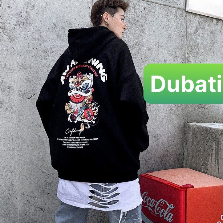 ÁO KHOÁC HOODIE THỜI TRANG NAM NỮ KÌ LÂN PHONG CÁCH HÀN QUỐC - DUBATI FASHION
