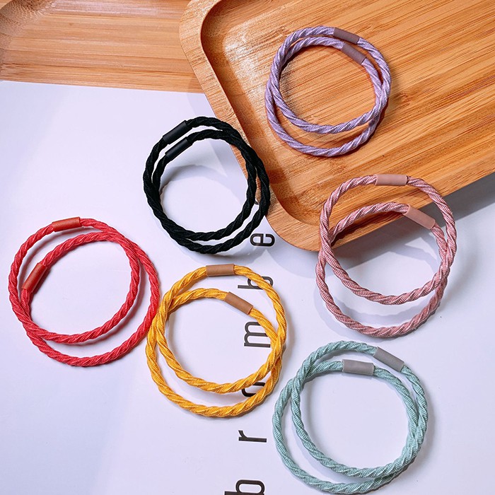 Dây buộc tóc cao cấp - Chun co dãn cực tốt - Đủ màu tùy chọn TT164-1