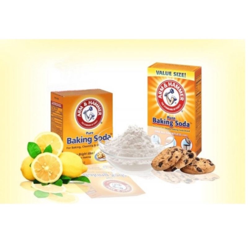 BỘT PURE BAKING SODA usa Mỹ bột làm bánh bột backing soda tẩy trắng răng đa công dụng 454G