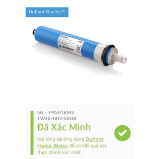 MÀNG RO DOW CHÍNH HÃNG DÙNG CHO CÁC LOẠI MÁY LỌC NƯỚC