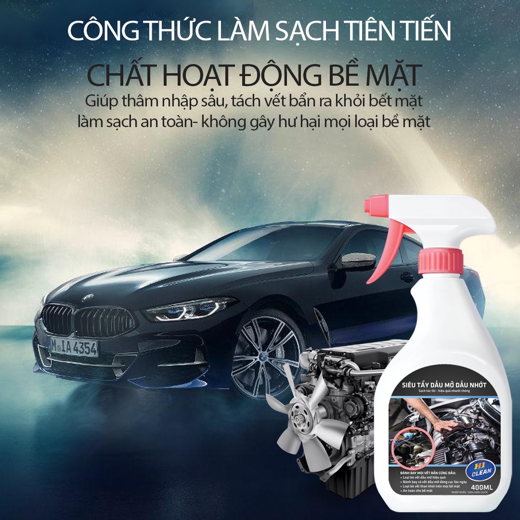 Dung dịch tẩy rửa lốc máy Freeme, rửa sên, tẩy rửa dầu nhớt - Nhập khẩu Hàn Quốc 500ml TDN