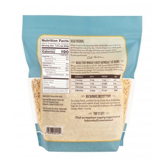 Yến mạch cán cỡ dày Bob's Red Mill 907g
