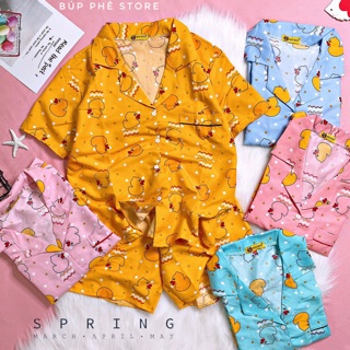 𝑩𝑼𝑭𝑭𝑬𝑻 𝑺𝑻𝑶𝑹𝑬 - Đồ bộ ngủ Pijama kate Thái ngắn ❤️