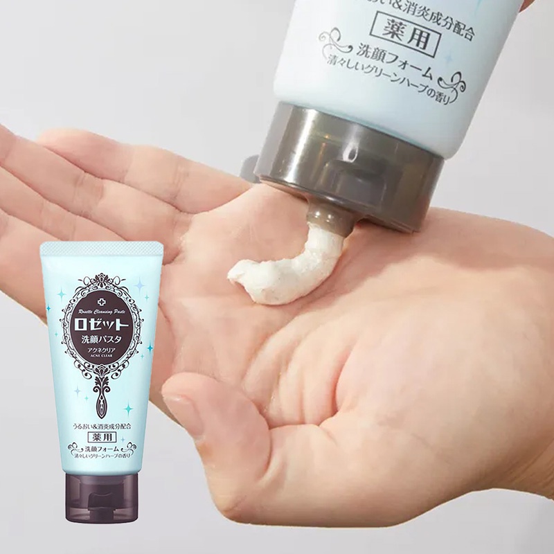 Sữa rửa mặt cho da mụn Rosette 120g - Hachi Hachi Japan Shop