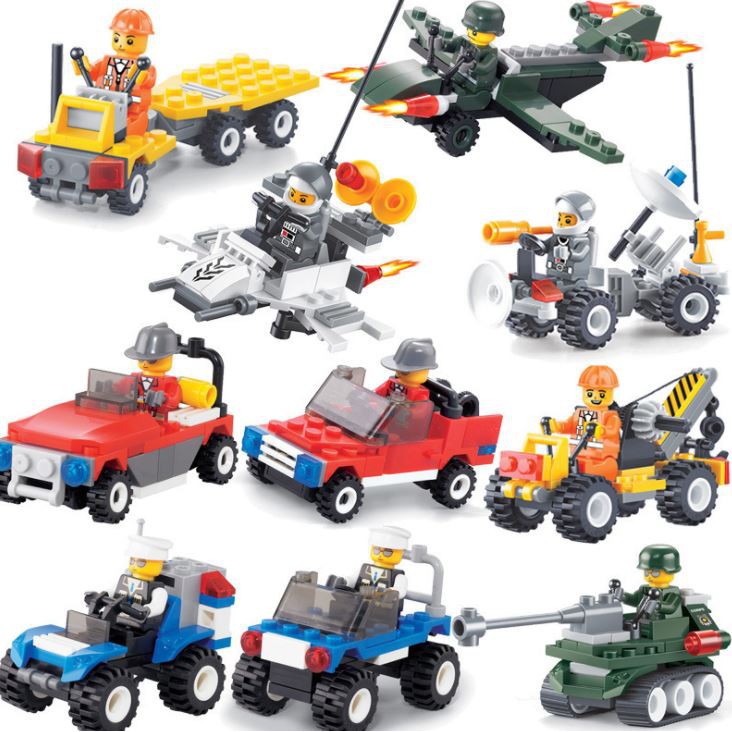 Xếp Hình Lego các loại xe Quà tặng cho các bé