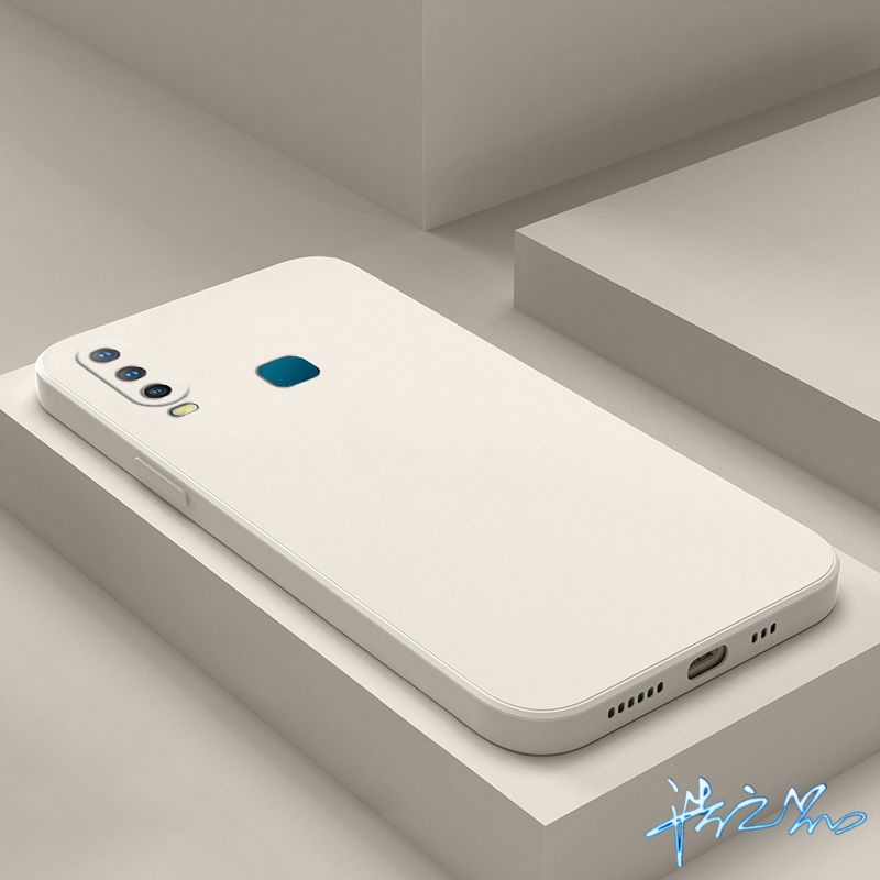 Ốp Điện Thoại TPU Dẻo Viền Vuông Màu Kẹo Ngọt Thời Trang Cho Vivo Y11 Case Y12 Y15 Case Y17 U10