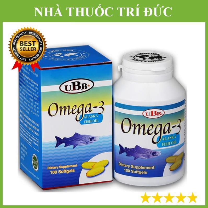 OMEGA 3 UBB ( hộp 100 viên)-Amipharma