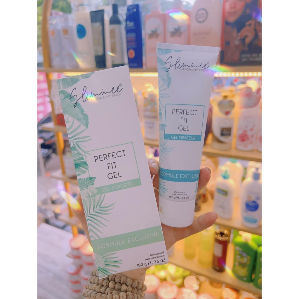Gel Tan Mỡ Slimmee Perfect Fit Gel 100g Không Bêt Dính Không Nóng Rát An Toàn Cho Da
