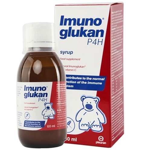 Siro Imunoglukan 60ml - Tăng Cường Sức Đề Kháng Cho Bé, Hết Ốm Vặt, Giảm Bệnh Đường Hô Hấp