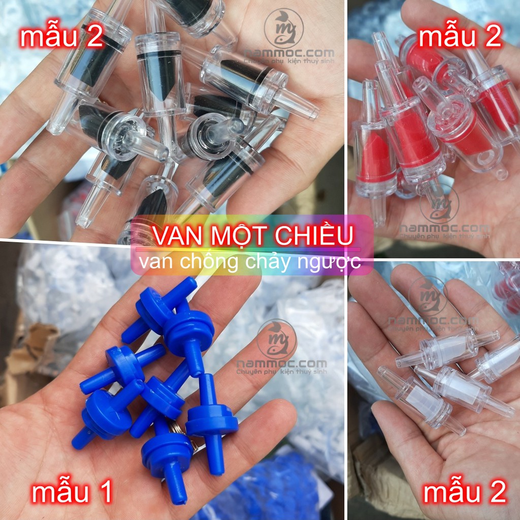 ☘ Van Một Chiều ☘ Van Chống Nước Chảy Ngược Cho Hệ Thống Oxy, CO2 Của Bể Cá Cảnh, Thuỷ Sinh