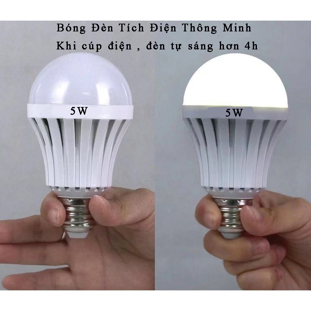 Bóng Đèn Tích Điện Thông Minh 5W