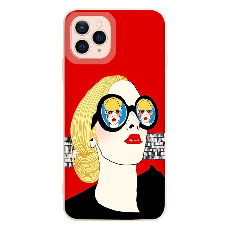 ỐP LƯNG IPHONE Cô gái sành điệu  ốp iphone 12 pro/13pro/13promax/7/7+/8/8+/X/XS/XSM/11/11PMROMAX tr1030