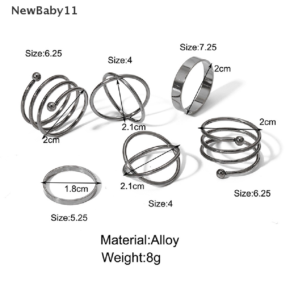 Bộ Nhẫn Kim Loại Hình Rắn Nhiều Khớp Ngón Tay Phong Cách Gothic Cổ Điển Cho Nữ