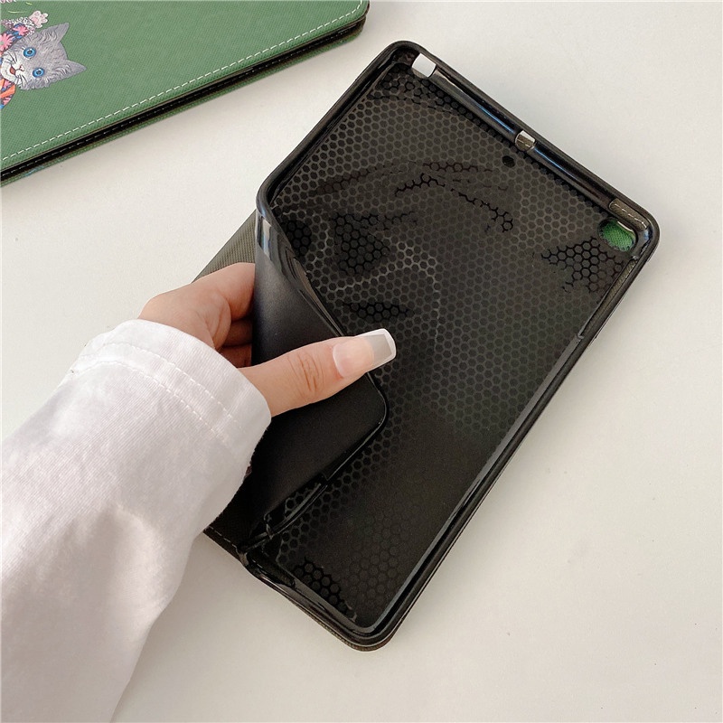 Ốp Máy Tính Bảng Có Giá Đỡ Cho iPad Mini 1 2 3 4 5 6 Air Pro 9.7 5th/6th/7th/8th/9th Gen 10.2 10.5 11.0 Air 4 10.9 2020 10.2 2019 2021 2017 2018