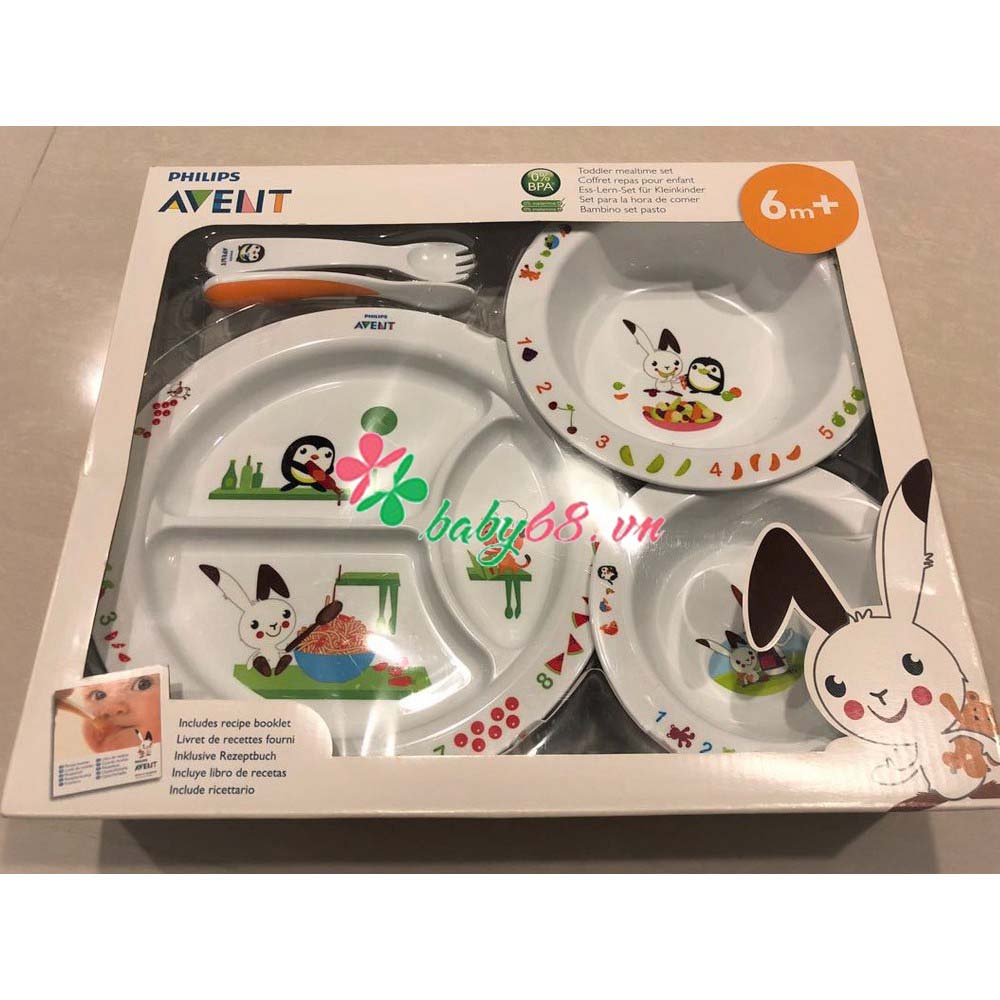 Bộ ăn dặm Cao cấp Philips Avent cho bé