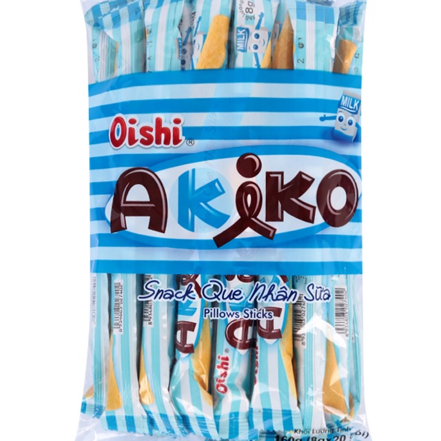 Bánh Snack Que Akiko Oishi 160g