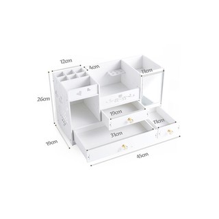 Kệ gỗ đựng mỹ phẩm để bàn