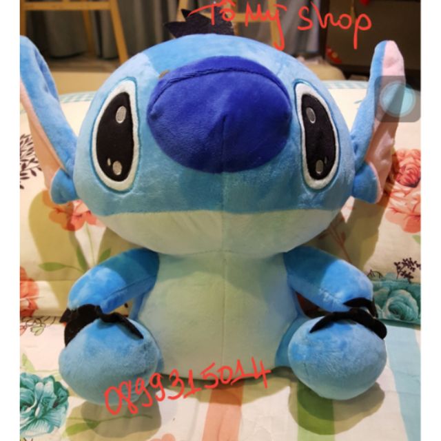 Gấu bông stitch xanh