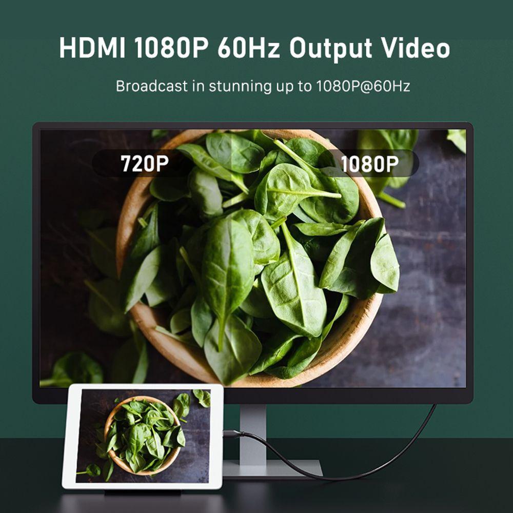 MYRONGVN Thẻ Ghi Hình Video DVD Bằng Hợp Kim Nhôm Có Thể Tháo Rời HDMI