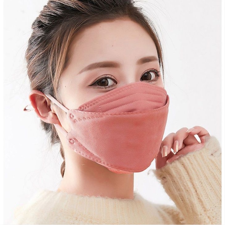 Khẩu Trang 3 Lớp k.f 94 Hàn Quốc 4D Dày Dặn Ấm Áp Chống Bụi Có Thể Giặt Và Tái Sử Dụng