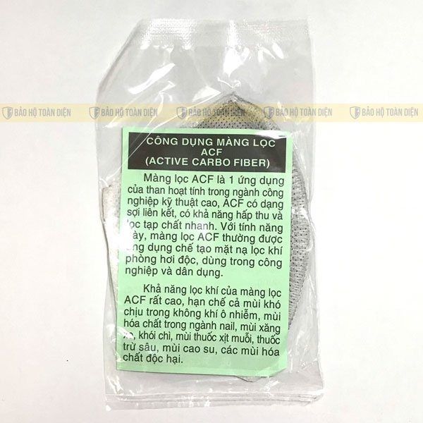 Lọc than hoạt tính khẩu trang GP, 1 tấm/miếng than