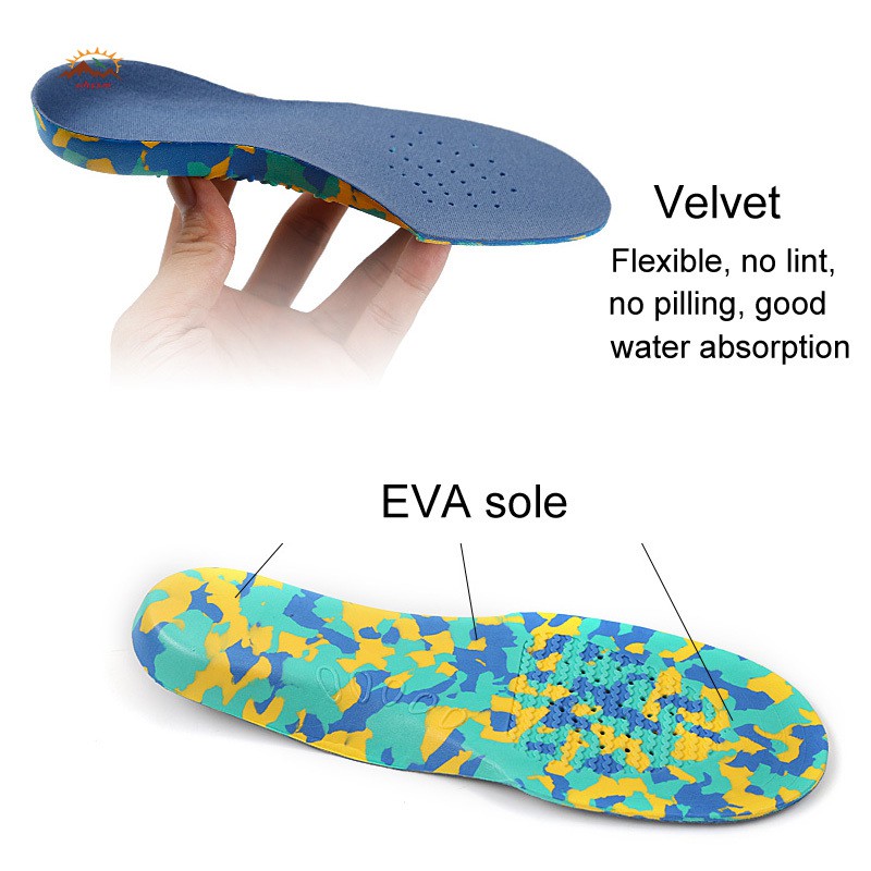 Cặp đế đệm lót giày hỗ trợ chỉnh hình giảm đau cho trẻ em