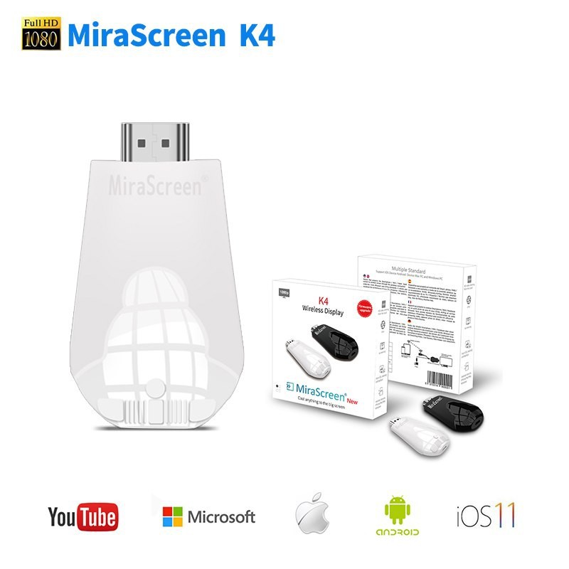 HDMI Không Dây MiraScreen K4 HD. Vi Tính Quốc Duy