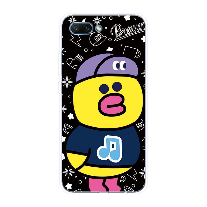 Ốp Lưng Huawei Honor 8 9 10 Honor10 Lite TPU mềm Case gấu nâu Two