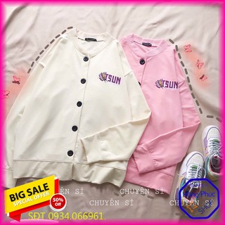 [Giá Sale] ÁO KHOÁC NỈ NGOẠI Nút Tsun HD2040