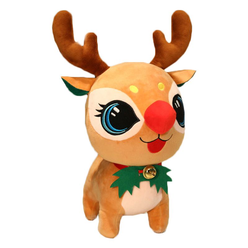 【Ready Stock！！！】Santa Claus Christmas Stuffed Toy Doll Merry Christmas Home Decor Elk Deer Toys