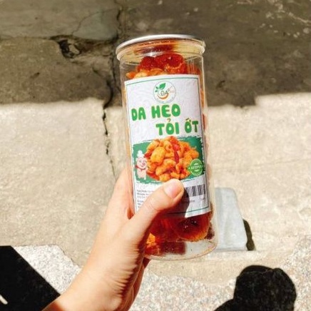 DA HEO CHÁY TỎI ỚT (160G)