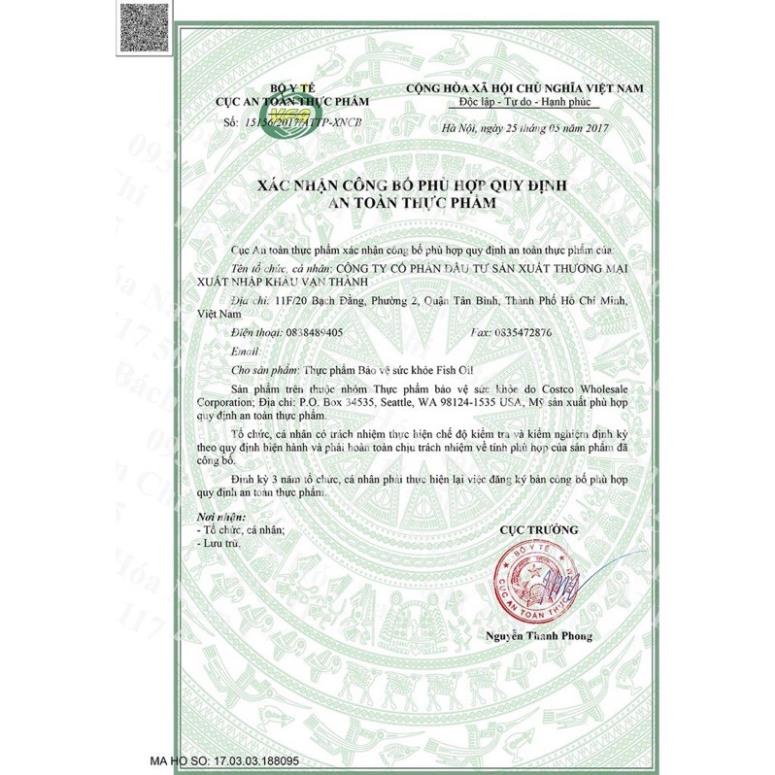 Viên uống Nature Made Fish Oil 1200mg chai 300 viên