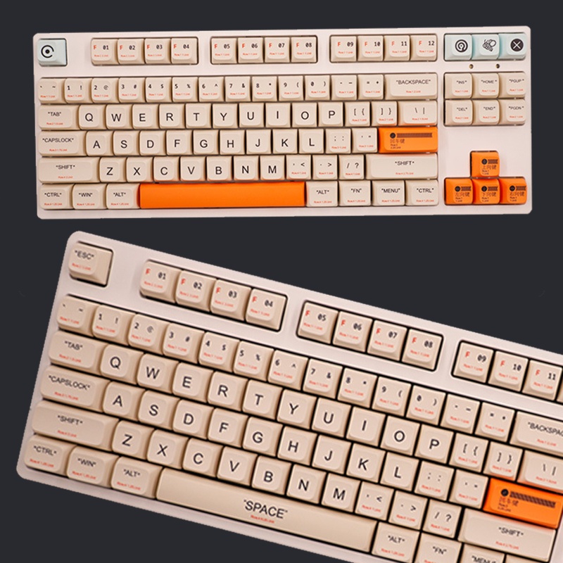 Bộ 139 Phím PBT Họa Tiết Hoạt Hình Dễ Thương Cho Bàn Phím Cơ Cherry MX
