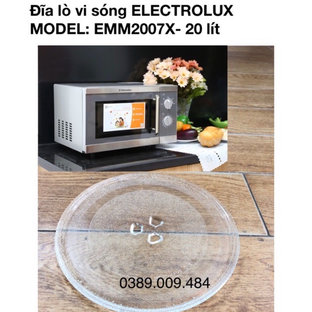 Đĩa lò vi sóng Electrolux EMM2007X (20 lít)