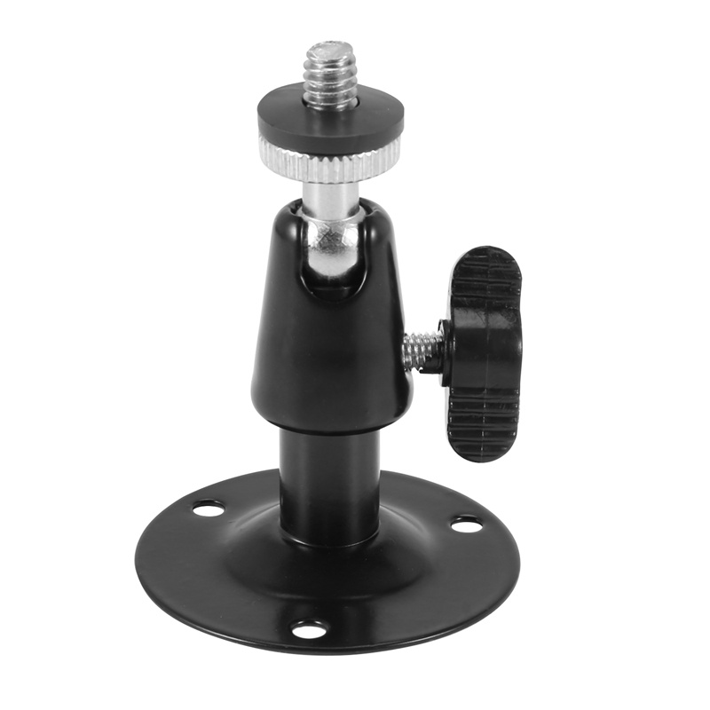 Giá Đỡ camera Treo Tường Bằng Kim Loại Màu Đen 7,62Cm 7,62Cm