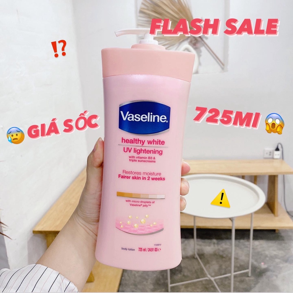 SỮA DƯỠNG THỂ VASELINE 725Ml