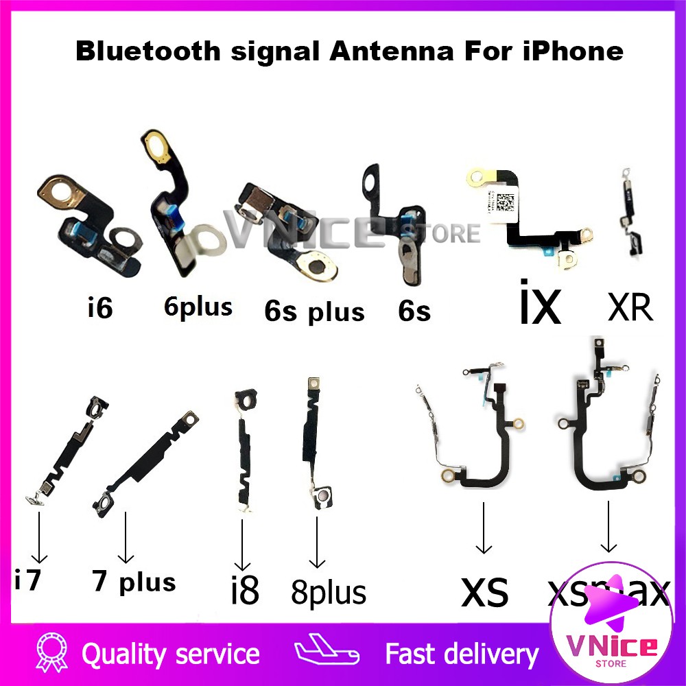 Bluetooth Antenna signal Original iPhone 6 6s 6p Plus 7 p 8 + X NFC Chip Replacement