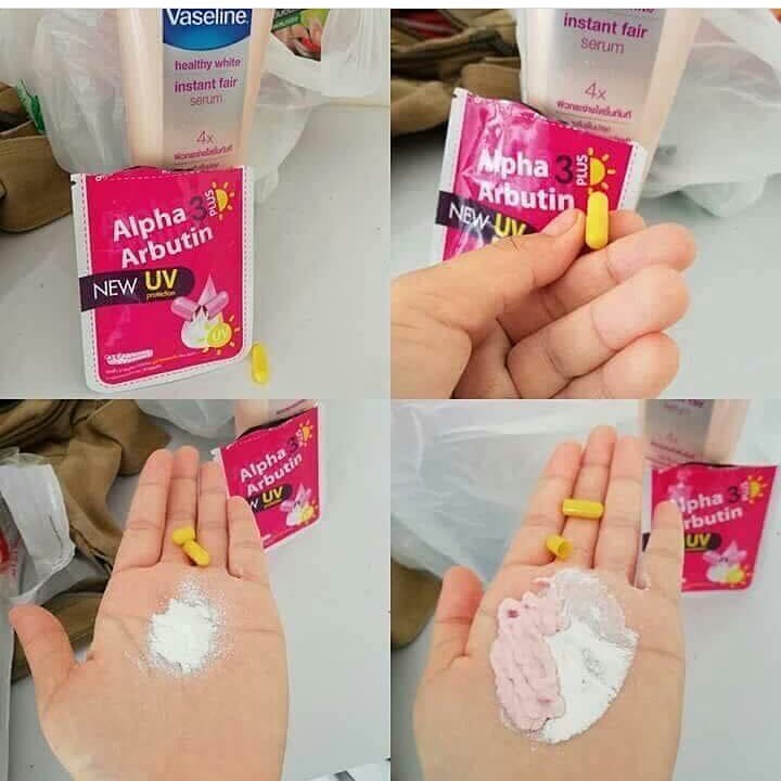 Viên Trắng Da Alpha ArButin Thái Lan