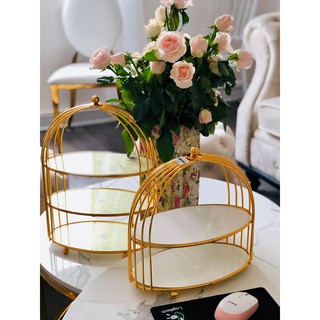 Khay bánh lồng bầu dục tiệc sinh nhật