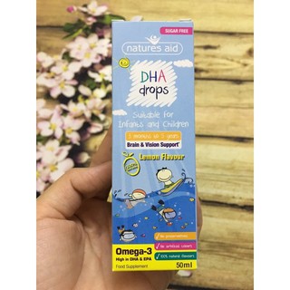 Vitamin Natures aid dha drop