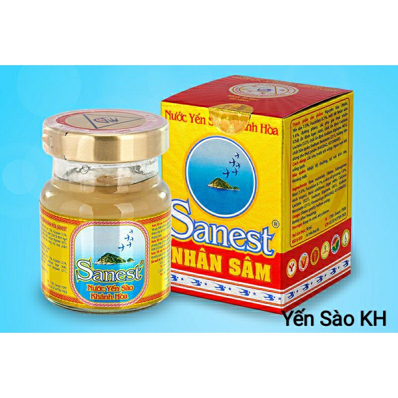 Yến Sào Sanest Nhân Sâm lọ 70ml