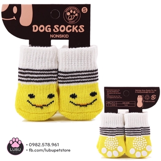 Tất chân giữ ấm cho chó mèo - Set 4 chiếc