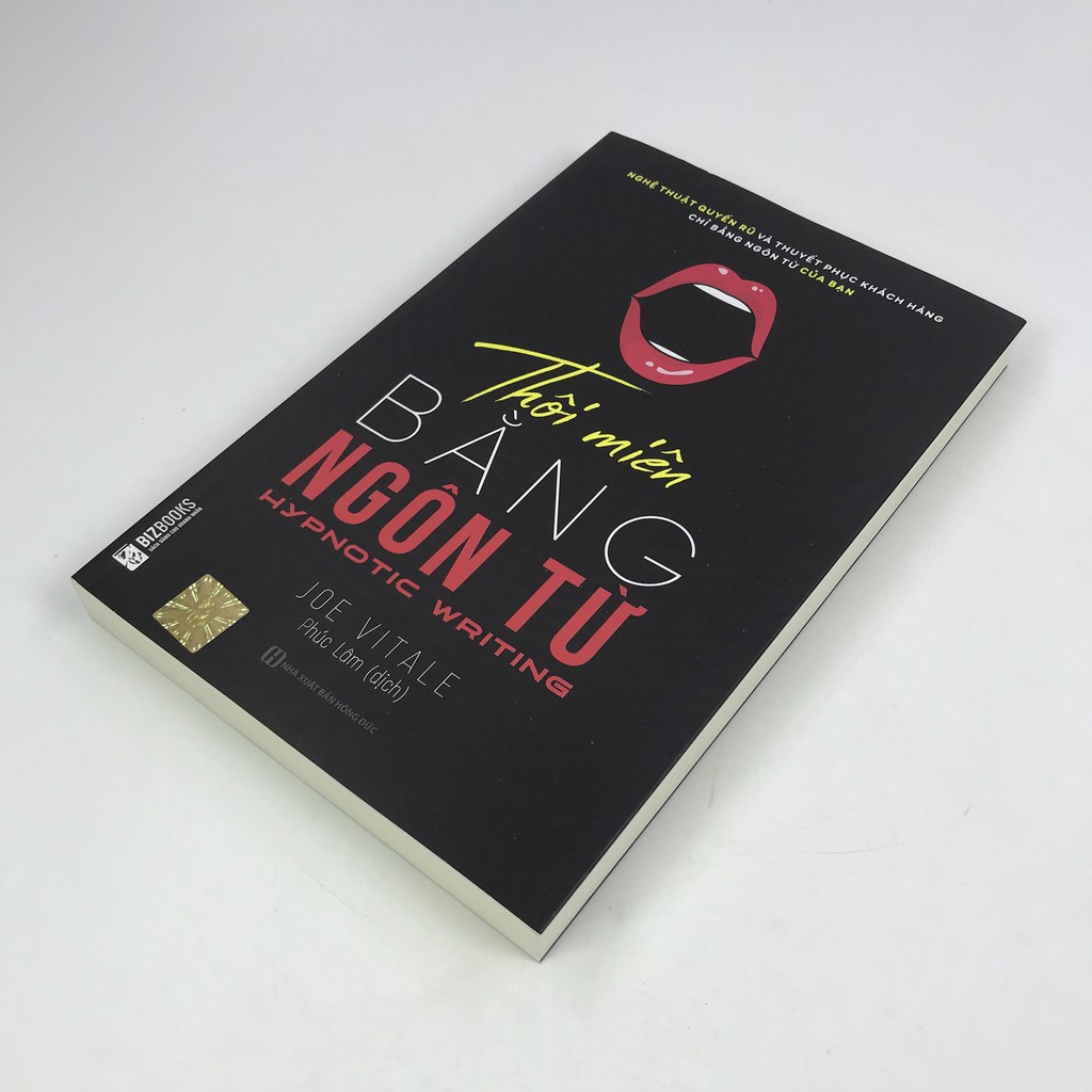 Sách - Thôi Miên Bằng Ngôn Từ - Joe Vitale (bìa đen) | BigBuy360 - bigbuy360.vn