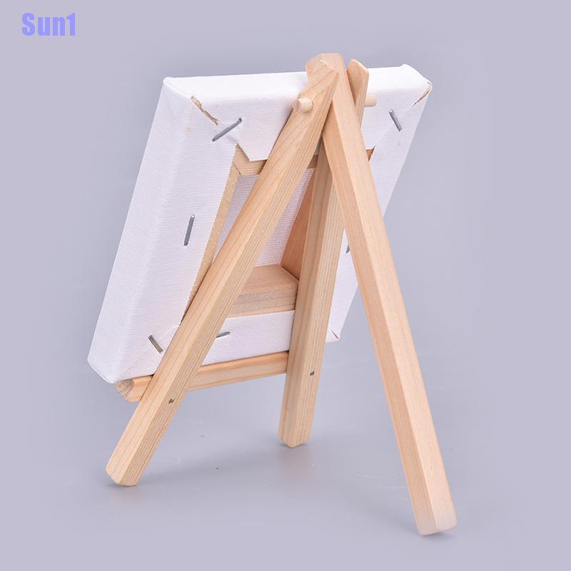Tranh canvas Mini 10Cmx10Cm Khung Gỗ Độc Đáo Thú Vị Dành Cho Bé