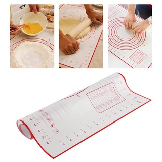 Thảm nhào bột làm bánh tiện lợi trắng đỏ