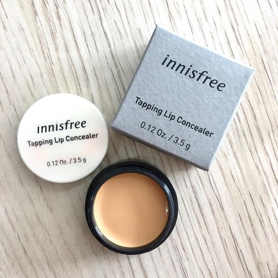 CHE KHUYẾT ĐIỂM MÔI INNISFREE TAPPING LIP CONCEALER.